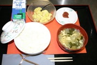 朝食食