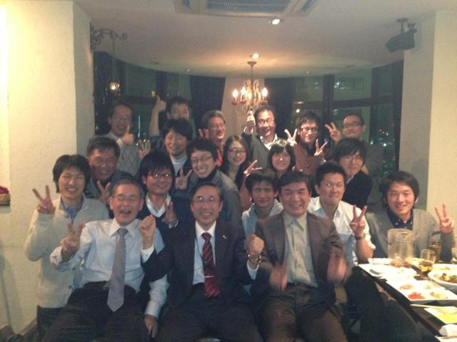 第2回 平成25年2月16日(土)18:30~20:30 Dining Tomori...にて