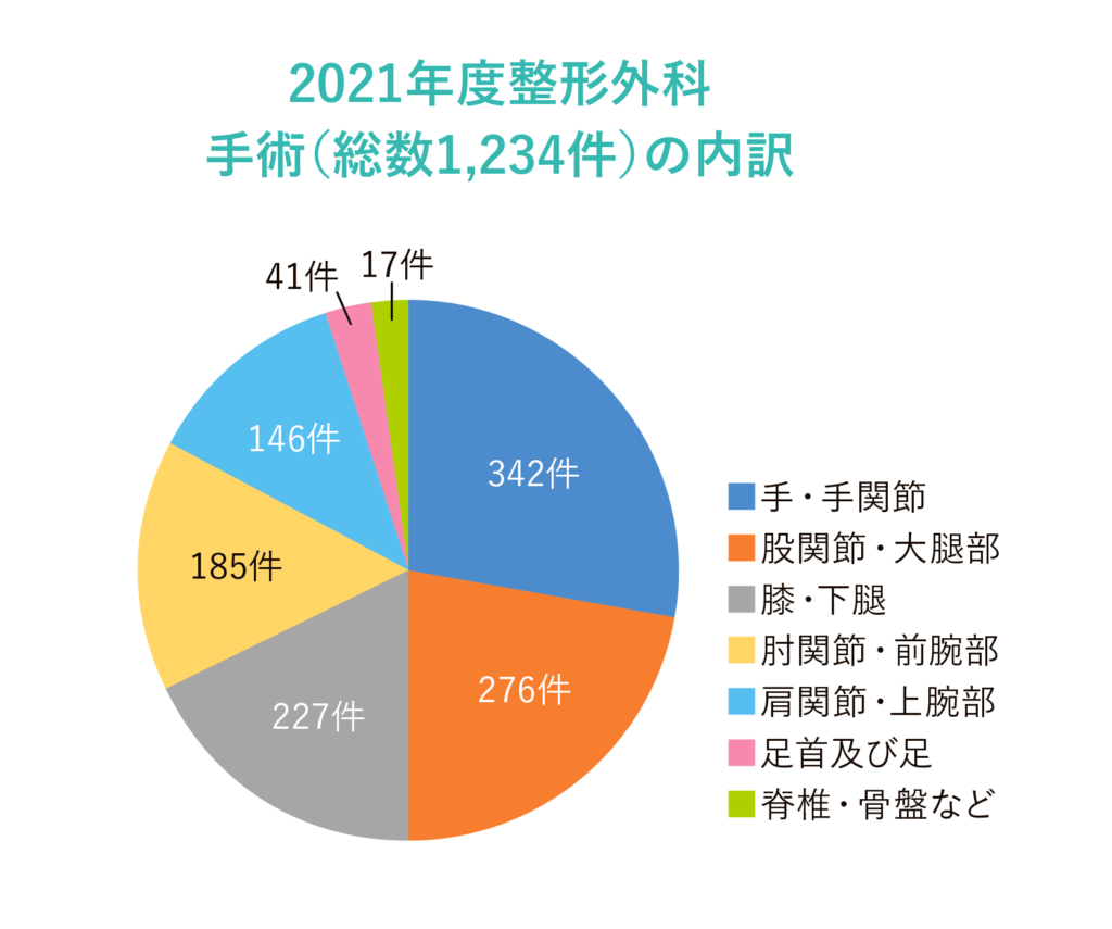 診療実績グラフ