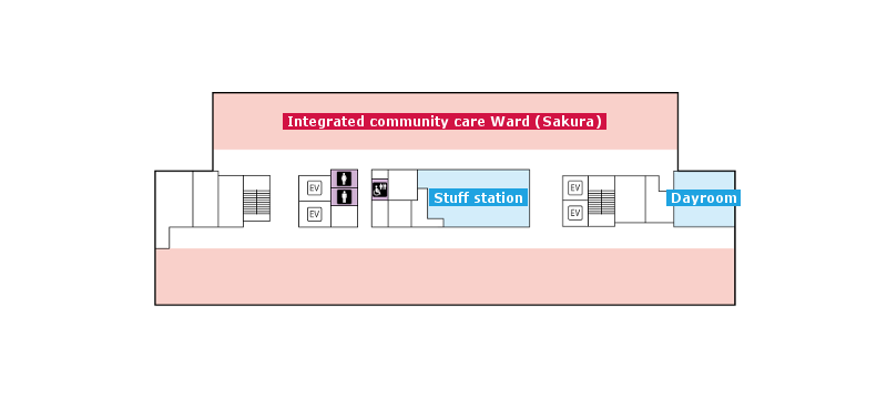 Okayama Saiseikai Outpatient Center Hospital 10th Floor