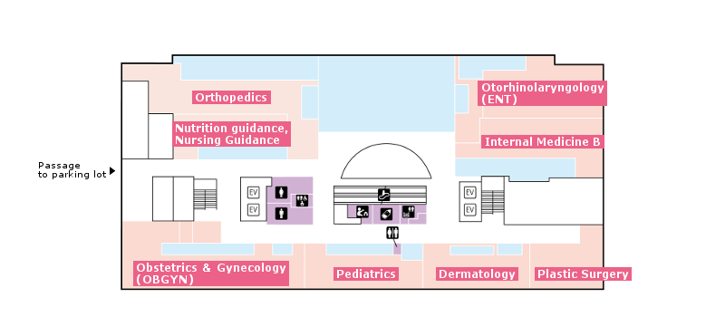 Okayama Saiseikai Outpatient Center Hospital 3rd Floor